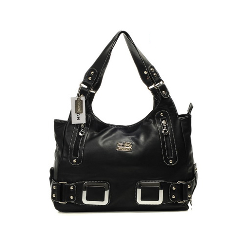 Coach Fashion Legacy Large Black Totes DIF | Women - Click Image to Close